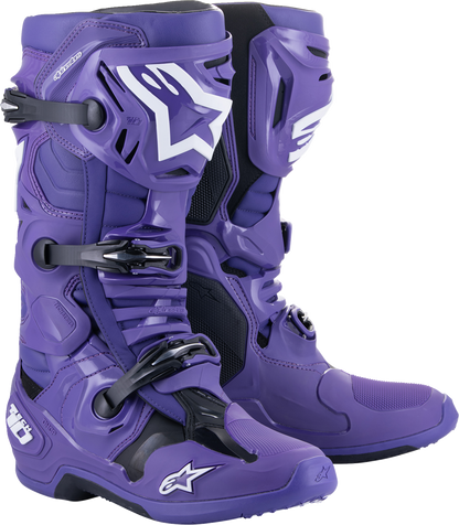 ALPINESTARS Tech 10 Boots - Purple/Black - US 11 / EU 45.5 2010020-394-11