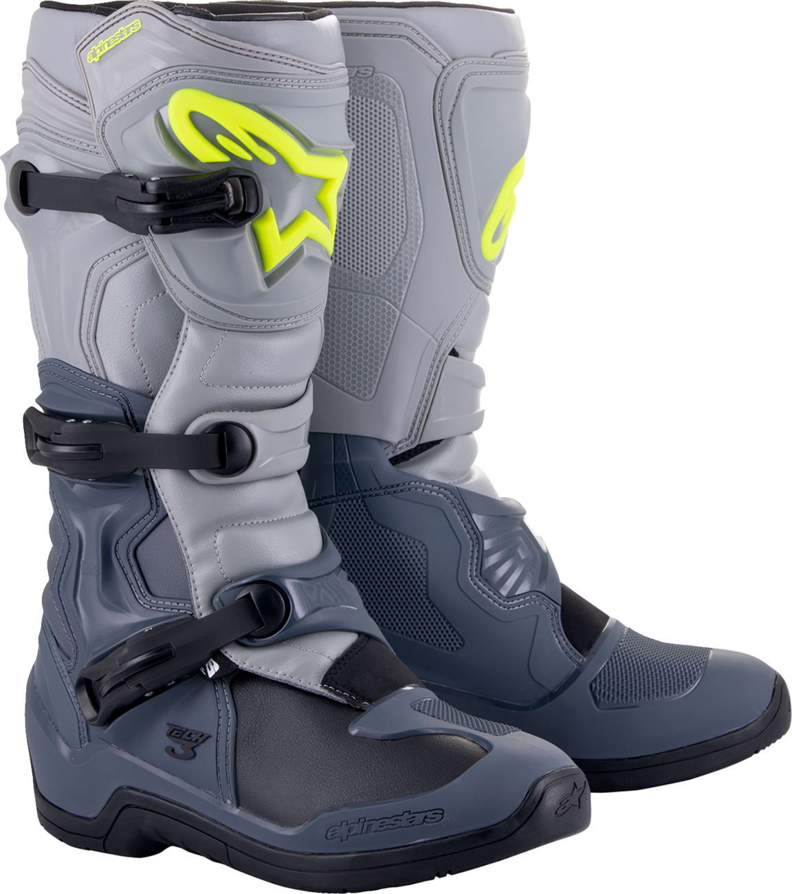 ALPINESTARS Tech 3 Boots - Gray/Black - US 10 / EU 44.5 2013018-9069-10