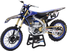 NEW RAY TOYS Yamaha Factory Race Team Bike - Dylan Ferrandis - 1:12 Scale - Blue/Black 58333