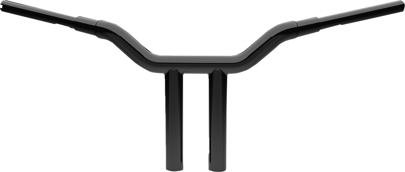 LA CHOPPERS One-Piece Kage Fighter Handlebar - 12" x 1-1/2" - Black LA-7343-12B