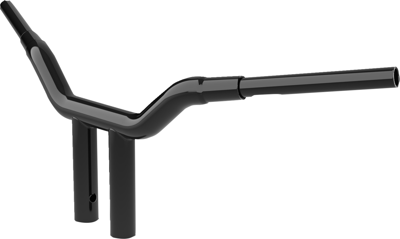 LA CHOPPERS One-Piece Kage Fighter Handlebar - 10" x 1-1/2" - Black LA-7343-10B