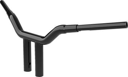 LA CHOPPERS One-Piece Kage Fighter Handlebar - 10" x 1-1/2" - Black LA-7343-10B