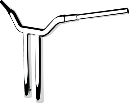 LA CHOPPERS One-Piece Kage Fighter Handlebar - 16" x 1-1/2" - Chrome LA-7343-16