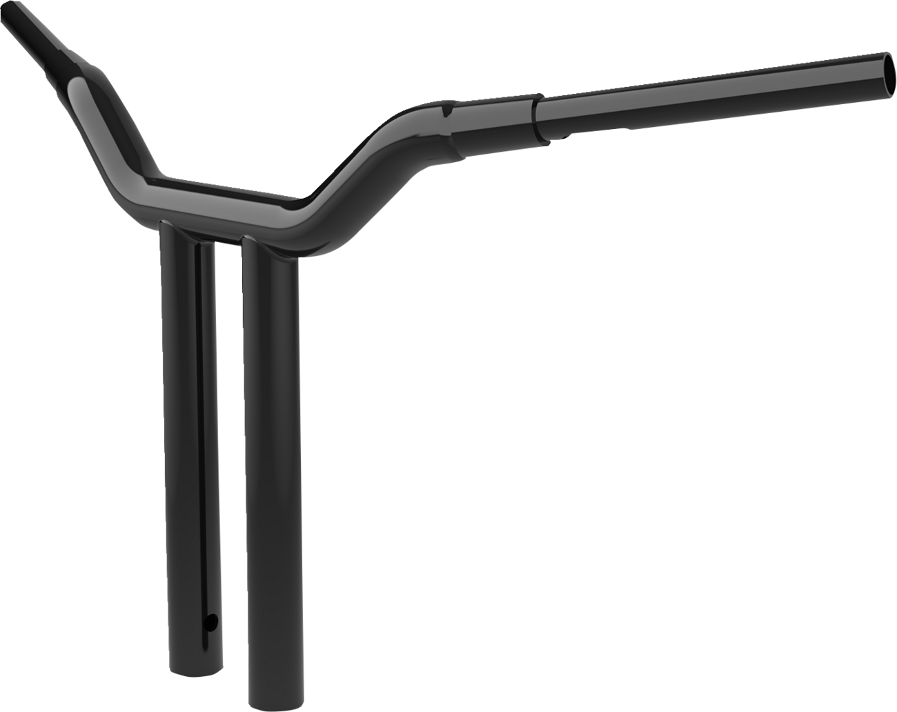LA CHOPPERS One-Piece Kage Fighter Handlebar - 16" x 1-1/2" - Black LA-7343-16B
