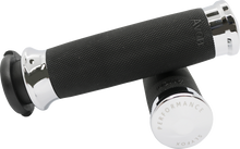 SLYFOX Grips - Cable - Chrome CC-85-CH-FOX
