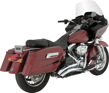 VANCE & HINES 2-into-2 Big Radius Exhaust System - Chrome 26082