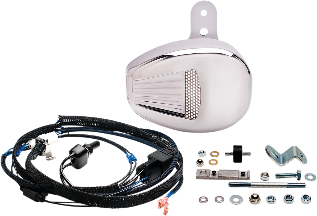 JIMS Forceflow Cylinder Head Cooler Kit - Chrome - Twin Cam Touring 5462