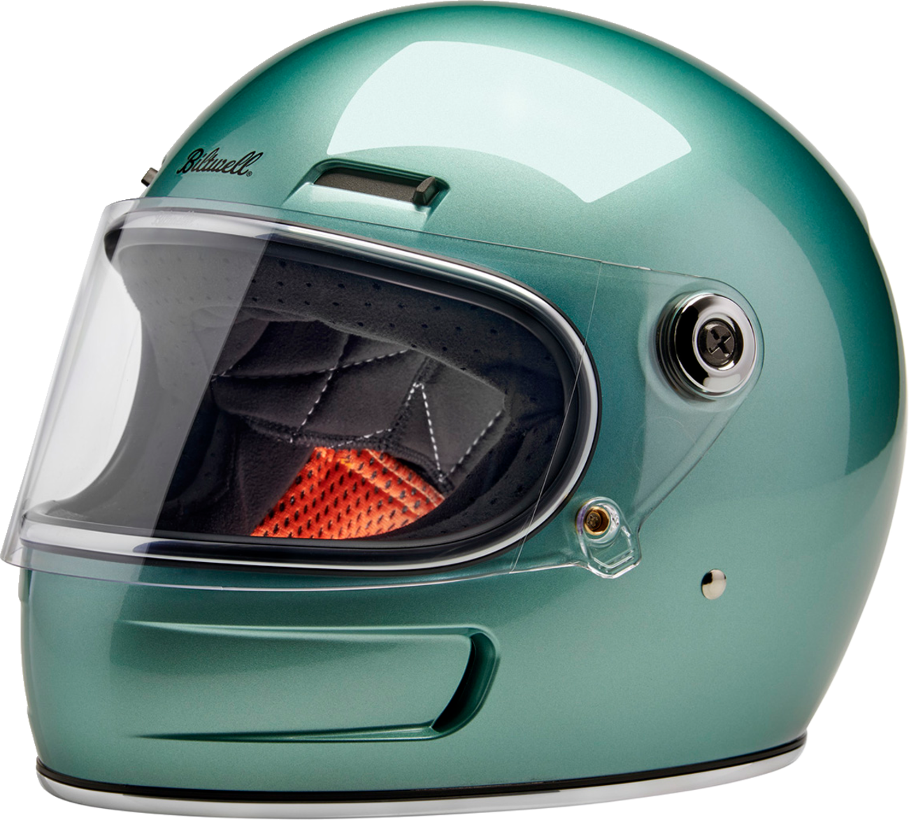 BILTWELL Gringo SV Helmet - Metallic Seafoam - Large 1006-313-504