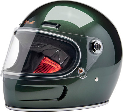 BILTWELL Gringo SV Helmet - Metallic Sierra Green - Medium 1006-324-503