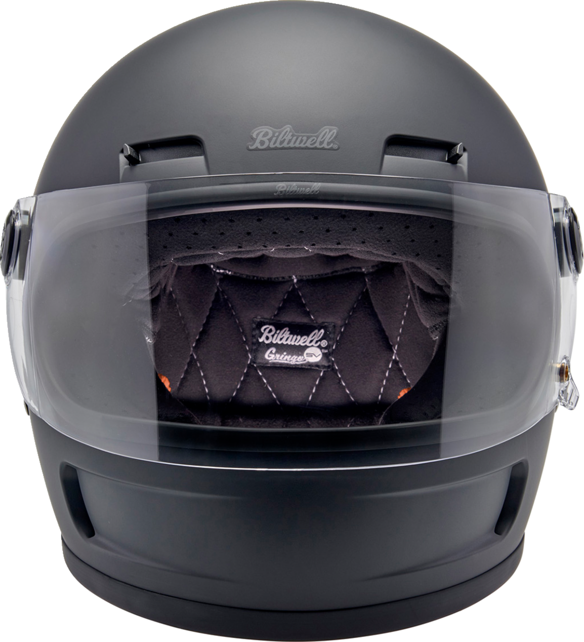BILTWELL Gringo SV Helmet - Flat Black - Large 1006-201-504