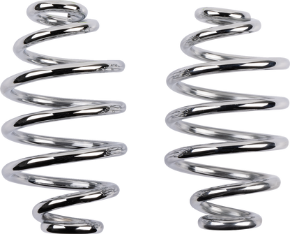 DRAG SPECIALTIES Seat Springs - Chrome - 4" 63921A
