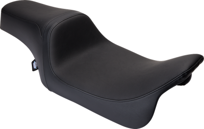 DRAG SPECIALTIES SEATS Predator 1Up Seat - Vinyl - Black - Smooth - FLH '08-'23 0801-1480