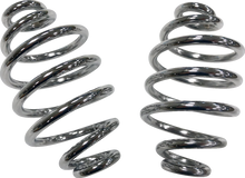 DRAG SPECIALTIES Seat Springs - Chrome - 4" 63921A