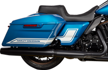 DRAG SPECIALTIES SEATS Predator 1Up Seat - Vinyl - Double Diamond Black Stitch - FLH '08-'23 0801-1483