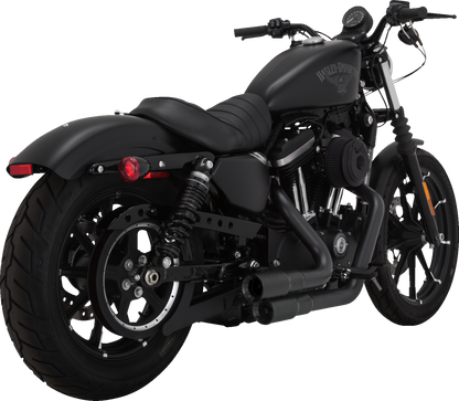 VANCE & HINES Mini Grenades Exhaust System - Matte Black 46884