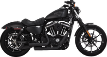 VANCE & HINES Mini Grenades Exhaust System - Matte Black 46884