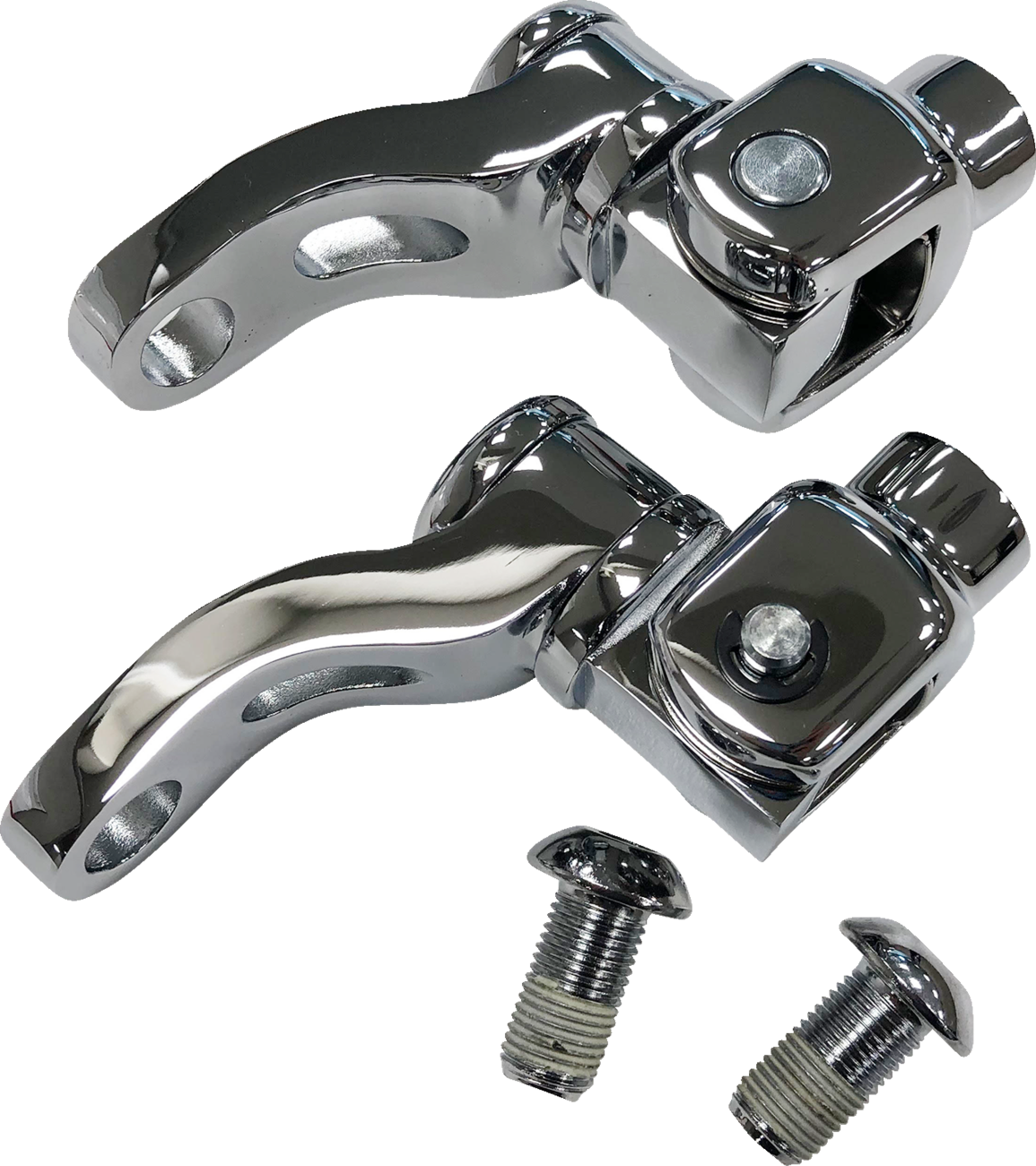 DRAG SPECIALTIES Passenger Peg Mount - Adjustable - Chrome 78561