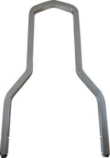 DRAG SPECIALTIES Square Sissy Bar - Chrome - 10.14" H x 8.75" W X08-0040CS
