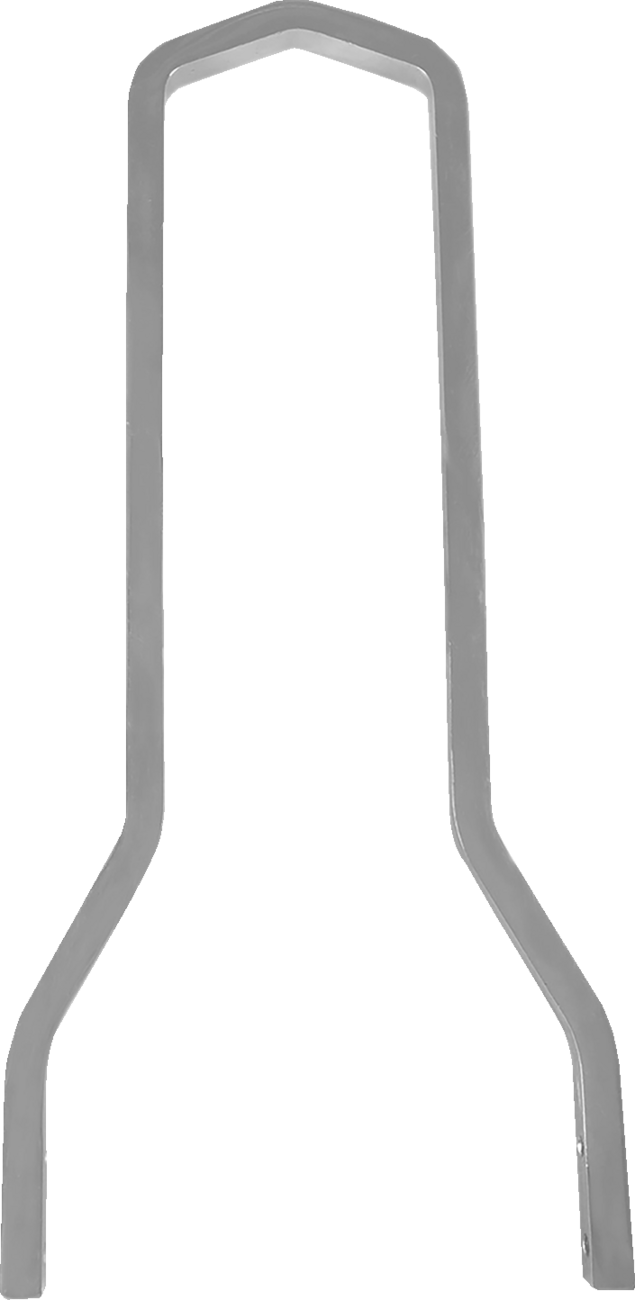DRAG SPECIALTIES Square Sissy Bar - Chrome - 15.14" H x 8.25" W X08-0045CT