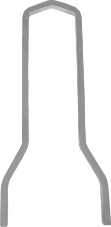 DRAG SPECIALTIES Square Sissy Bar - Chrome - 15.14" H x 8.25" W X08-0045CT