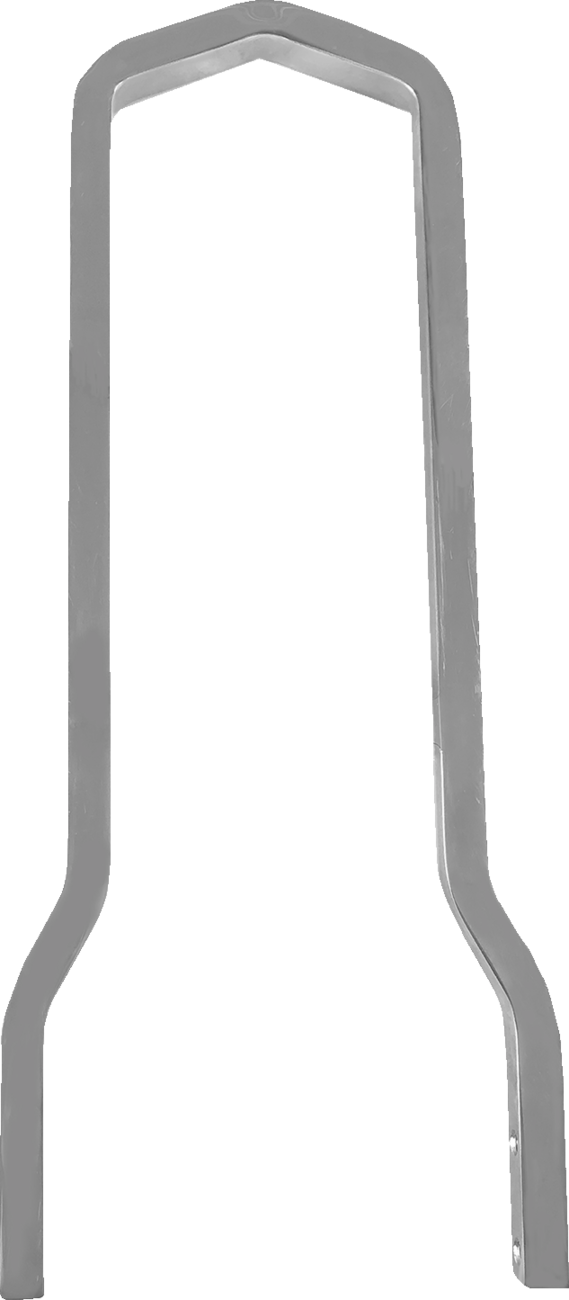 DRAG SPECIALTIES Square Sissy Bar - 12.81" H x 6.69" W X08-0046CT