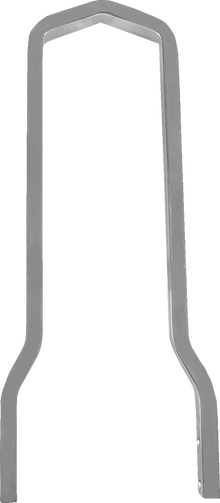 DRAG SPECIALTIES Square Sissy Bar - 12.81" H x 6.69" W X08-0046CT