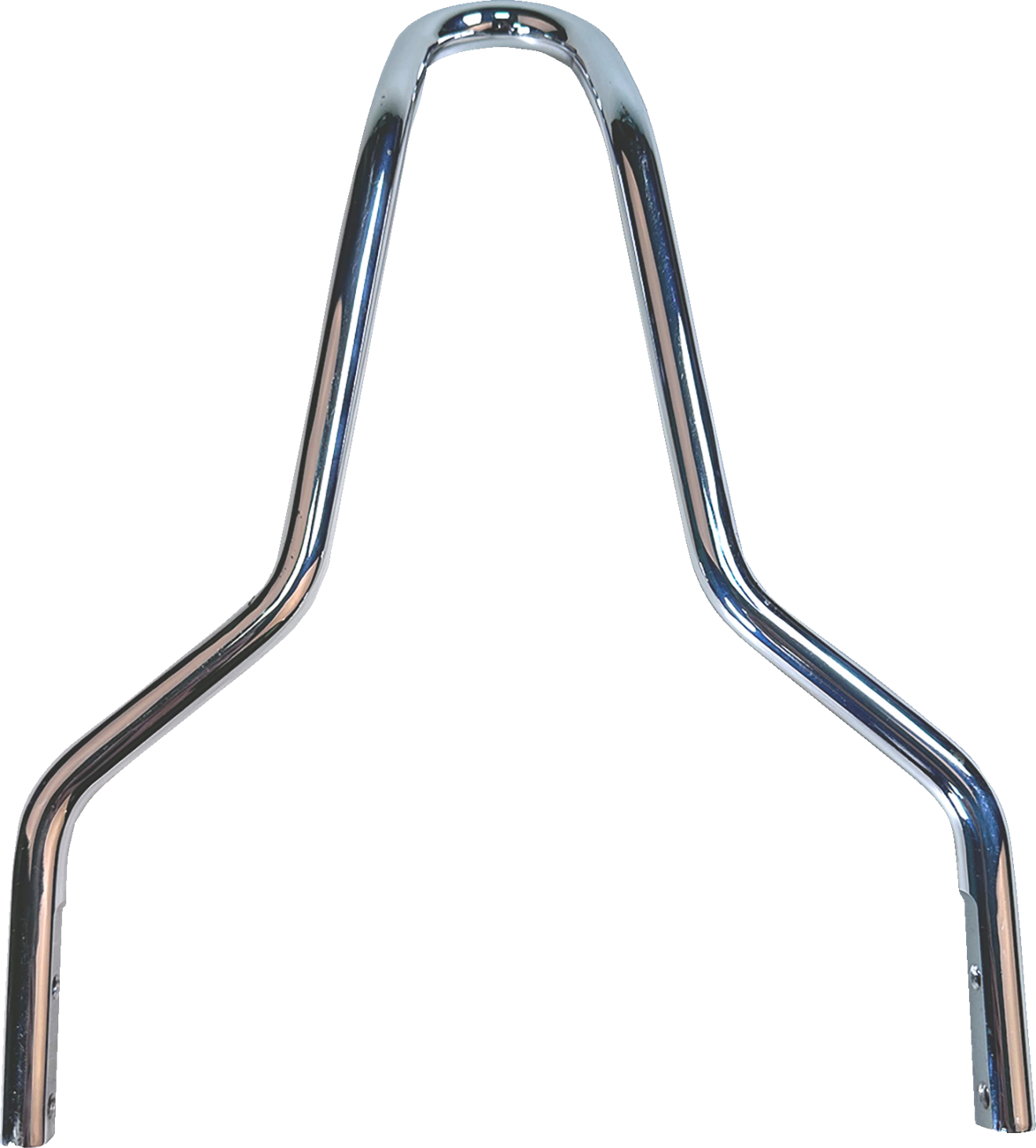 DRAG SPECIALTIES Round Tapered Sissy Bar - Chrome - 11"H x 11"W X08-0042CR