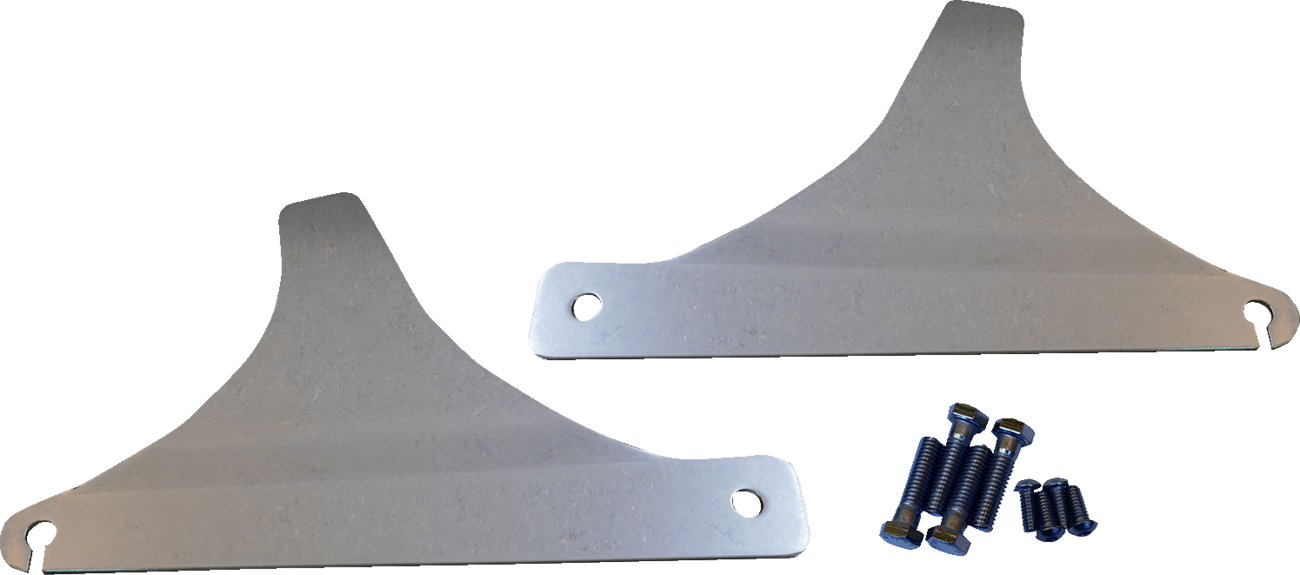 DRAG SPECIALTIES Side Plates - Chrome X08-0006C