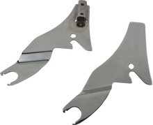 DRAG SPECIALTIES Quick Release Side Plates - Chrome X08-0021C