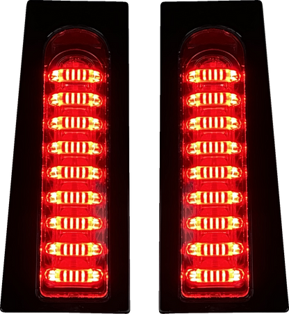 CUSTOM DYNAMICS ProBEAM® Fillerz® Dual Color Lights - Smoke - Gloss Black PB-ECE-FILL-SB