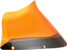 KLOCK WERKS Kolor Flare™ Windshield - 9" - Orange - FXRP KWW-02-0612