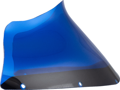 KLOCK WERKS Kolor Flare™ Windshield - 9" - Blue - FXRP KWW-02-0615