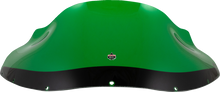 KLOCK WERKS Kolor Flare™ Windshield - 9" - Green - FXRP KWW-02-0613