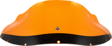 KLOCK WERKS Kolor Flare™ Windshield - 9" - Orange - FXRP KWW-02-0612
