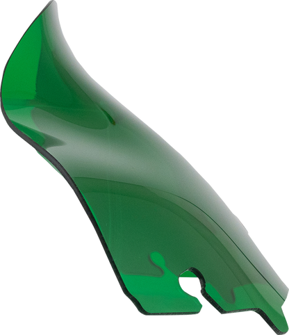 KLOCK WERKS Kolor Flare™ Sport Windshield - 6-1/2" - Green - FLH KWW-01-0685