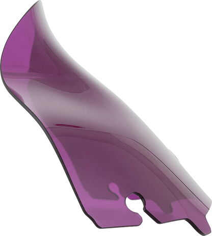 KLOCK WERKS Kolor Flare™ Sport Windshield - 6-1/2" - Purple - FLH KWW-01-0687