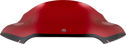 KLOCK WERKS Kolor Flare™ Sport Windshield - 9" - Red - FLTR KWW-01-0670