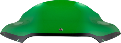 KLOCK WERKS Kolor Flare™ Sport Windshield - 9" - Green - FLTR KWW-01-0671