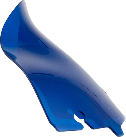 KLOCK WERKS Kolor Flare™ Sport Windshield - 6-1/2" - Blue - FLH KWW-01-0686