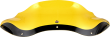 KLOCK WERKS Kolor Flare™ Windshield - 8" - Yellow - FLTR KWW-01-0690