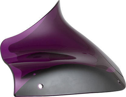 KLOCK WERKS Kolor Flare™ Windshield - 8" - Purple - FLTR KWW-01-0694