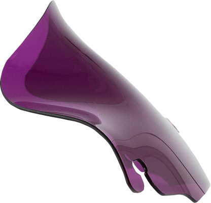 KLOCK WERKS Kolor Flare™ Windshield - 6-1/2" - Purple - FLH KWW-01-0700