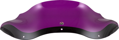 KLOCK WERKS Kolor Flare™ Windshield - 8" - Purple - FLTR KWW-01-0694