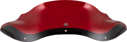 KLOCK WERKS Kolor Flare™ Windshield - 8" - Red - FLTR KWW-01-0691