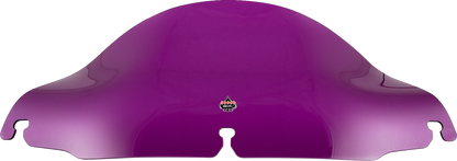 KLOCK WERKS Kolor Flare™ Windshield - 6-1/2" - Purple - FLH KWW-01-0700