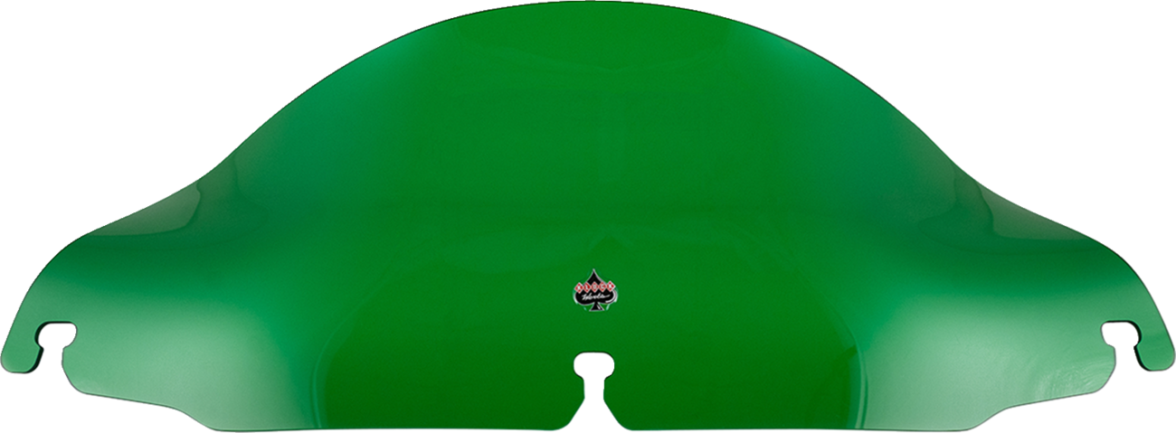 KLOCK WERKS Kolor Flare™ Windshield - 6-1/2" - Green - FLH KWW-01-0698