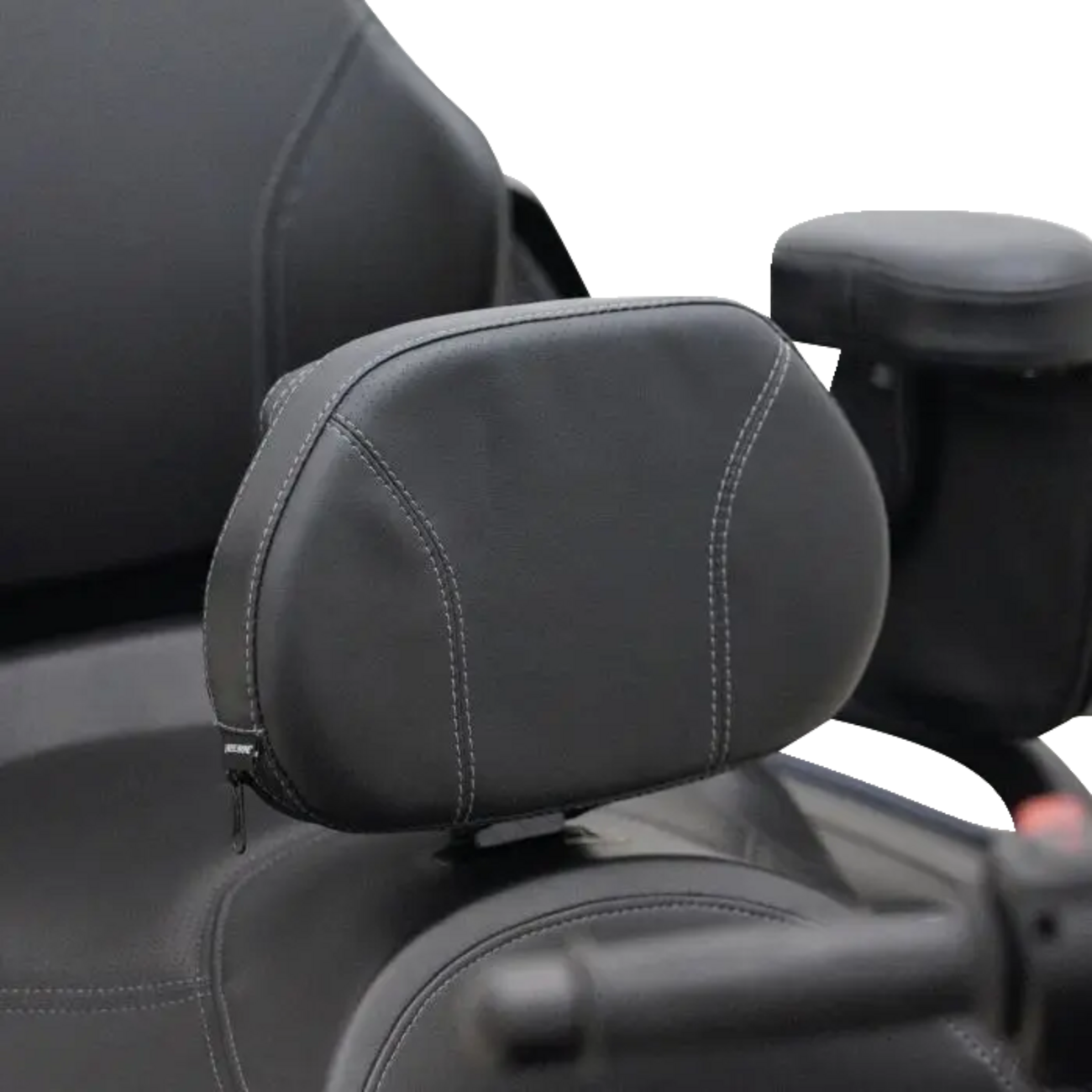 SHOW CHROME Platinum RT Grande Backrest - Driver - Black - Can-Am Limited/RT '20-'24 41-200G