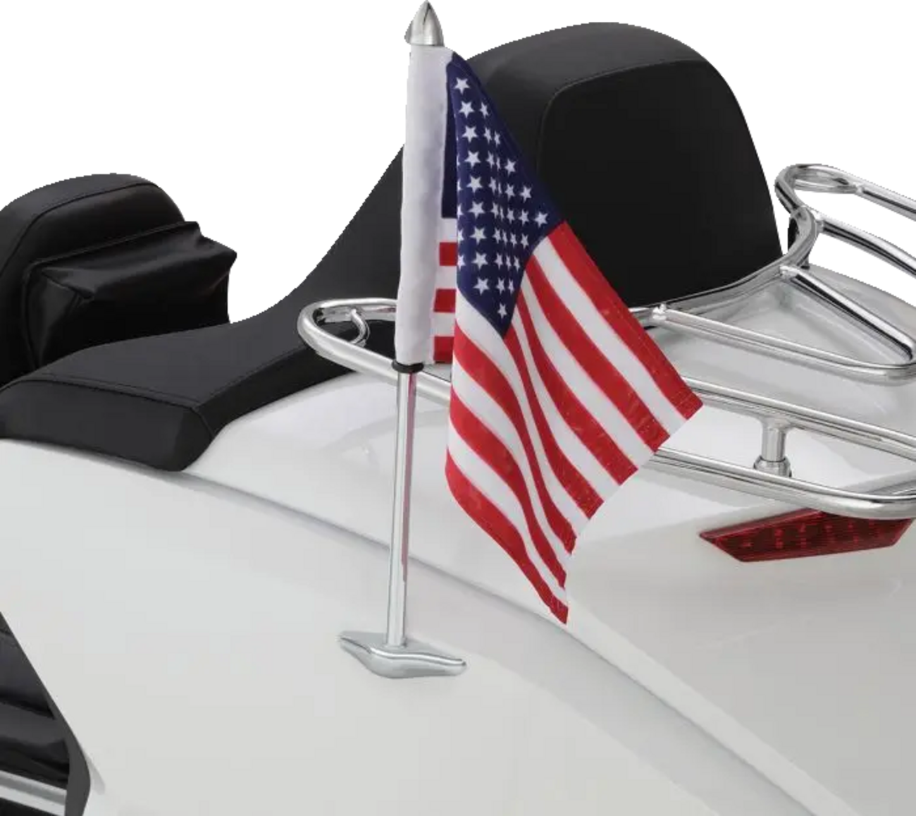 SHOW CHROME Flag Pole - Chrome - GL 1800 52-975