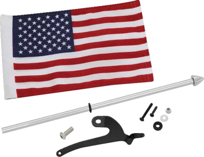 SHOW CHROME Flag Pole - Right - Chrome - Can-Am - Spyder 41-210R