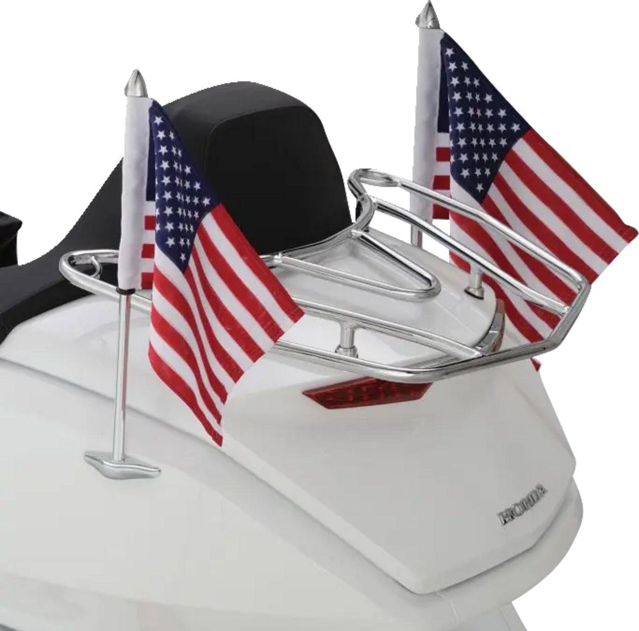 SHOW CHROME Flag Pole - Chrome - GL 1800 52-975